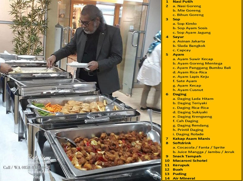 14 Pilihan Menu Favorite Catering Pernikahan di Gedung April 2024